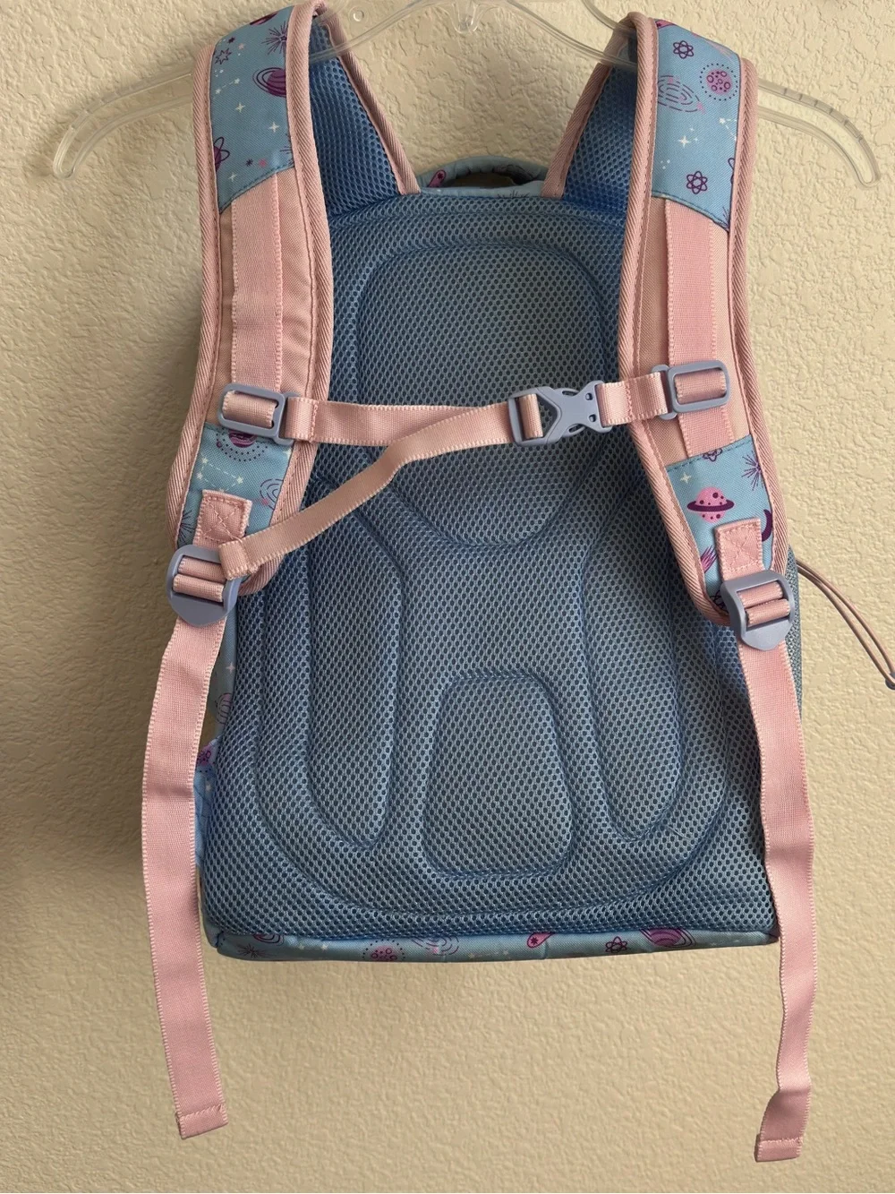 Bento Kids' Light Blue & Pink Space-Print Backpack